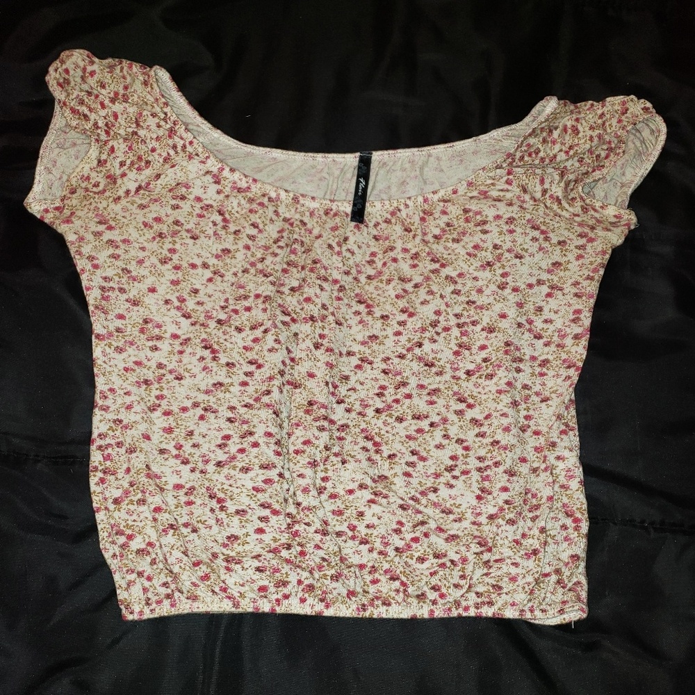 Flowered blouse